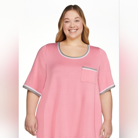 💞SECRET TREASURES KNIT TOP & SHORTS SLEEPWEAR SET - Picture 3 of 7